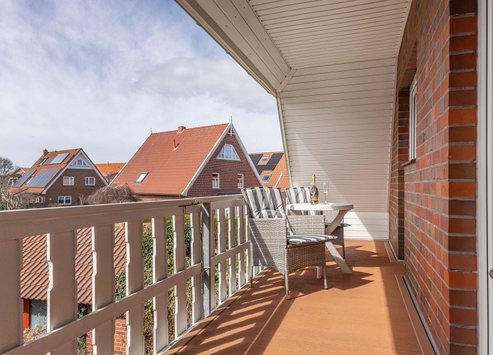 Ferienwohnung Am Wald 30, Nr. 1  mit Balkon