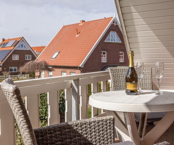 Ferienwohnung Am Wald 30, Nr. 1  mit Balkon